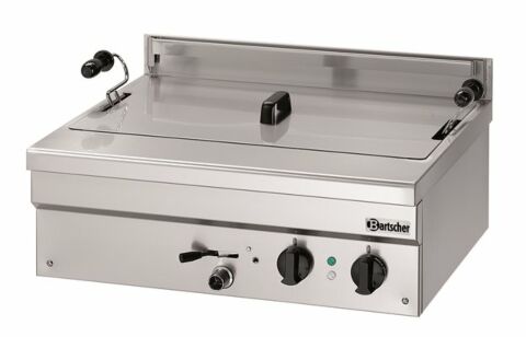 VIRTUS Elektroherd mit statischem Elektroofen GN 2/1, 4 quadratische Platten