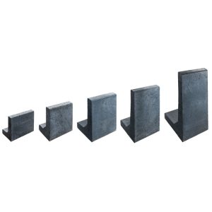 Lusit L-Stein 50 x 32 x 40 x 8 cm Anthrazit mit Lusit L-Stein 50 x 32 x 40 x 8 cm Anthrazit mit