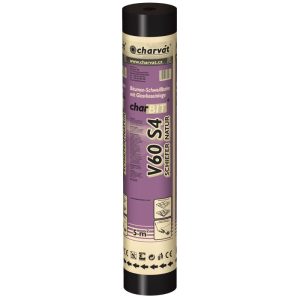 Dachpappe charBIT V60 S4 mit Glasvlieseinlage schiefer natur
