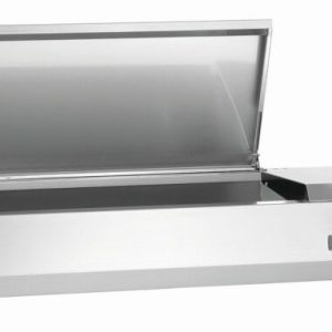 Bartscher Kühlaufsatzvitrine mit Deckel, Breite 1300mm, 3x 1/3 GN Bartscher Kühlaufsatzvitrine mit Deckel, Breite 1300mm, 3x 1/3 GN