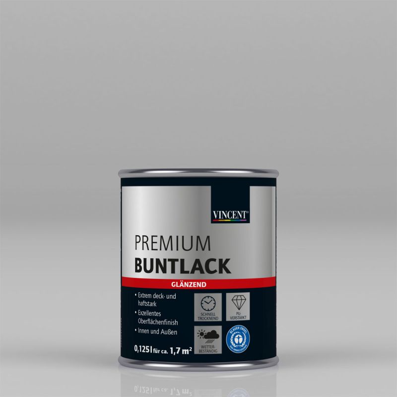 Vincent Premium Buntlack Mandelbraun glänzend 125 ml
