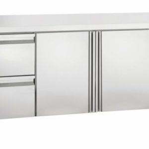 BARTSCHER Kühltisch S2T2. 2 Schublafen, 2 Türen 1/1GN, Breite 1792mm