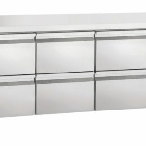 BARTSCHER Kühltisch S6, 6 Schubladen 1/1GN, Breite1792mm BARTSCHER Kühltisch S6, 6 Schubladen 1/1GN, Breite1792mm