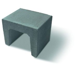 Diephaus U-Stein-Ecke anthrazit 40 x 40 x 40 cm Diephaus U-Stein-Ecke anthrazit 40 x 40 x 40 cm