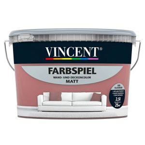 Vincent Farbspiel Rostrot matt 2,5 L