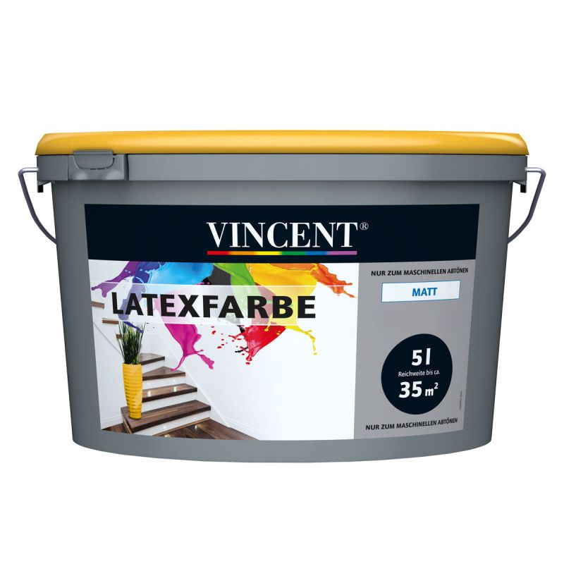 Vincent  Wandfarbe Latexfarbe MIX IT! matt 5 l