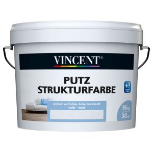 Vincent Wandfarbe Putz Strukturfarbe MIX IT 10 l Vincent Wandfarbe Putz Strukturfarbe MIX IT 10 l