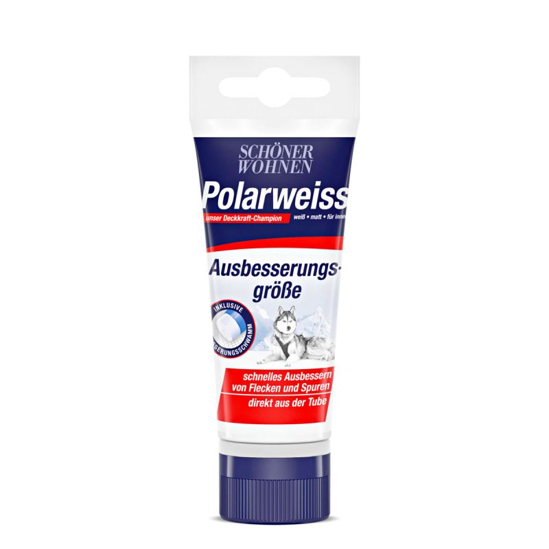 Schöner Wohnen Farbe Polarweiß Tube 50 ml weiß