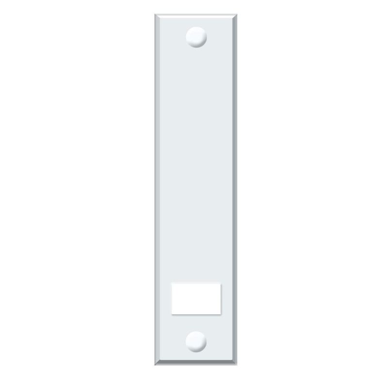 Schellenberg Abdeckplatte weiß Lochabstand 13,5 cm