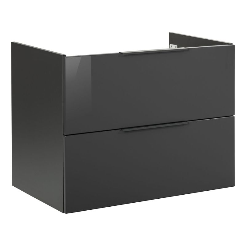 Fackelmann Waschtischunterschrank LUNA 800 x 602 x 488 mm anthrazit
