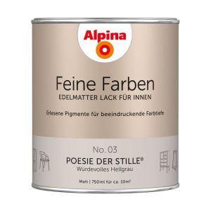 Alpina  Buntlack Feine Farben Lack No 03 Poesie der Stille edelmatt 750ml