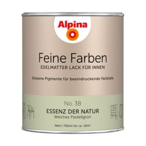 Alpina Buntlack Feine Farben Lack No 38 Essenz der Natur edelmatt 750ml Alpina Buntlack Feine Farben Lack No 38 Essenz der Natur edelmatt 750ml
