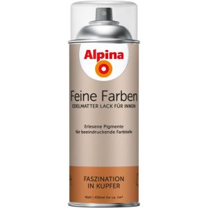 Alpina Buntlack Feine Farben Sprühlack Faszination in Kupfer 400ml Alpina Buntlack Feine Farben Sprühlack Faszination in Kupfer 400ml