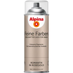 Alpina Buntlack Feine Farben Sprühlack Romantik in Roségold 400ml Alpina Buntlack Feine Farben Sprühlack Romantik in Roségold 400ml
