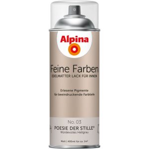 Alpina Buntlack Feine Farben Sprühlack No 03 Poesie der Stille edelmatt 400ml Alpina Buntlack Feine Farben Sprühlack No 03 Poesie der Stille edelmatt 400ml