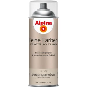 Alpina Buntlack Feine Farben Sprühlack No 07 Zauber der Wüste edelmatt 400ml Alpina Buntlack Feine Farben Sprühlack No 07 Zauber der Wüste edelmatt 400ml
