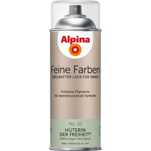 Alpina Buntlack Feine Farben Sprühlack No 10 Hüterin der Freiheit edelmatt 400ml Alpina Buntlack Feine Farben Sprühlack No 10 Hüterin der Freiheit edelmatt 400ml