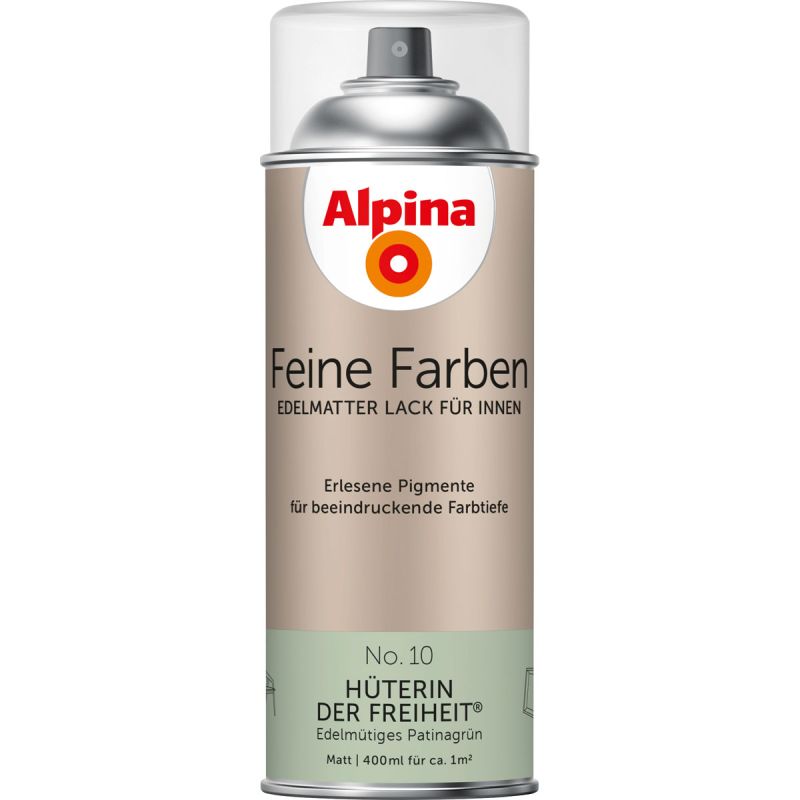 Alpina Buntlack Feine Farben Sprühlack No 10 Hüterin der Freiheit edelmatt 400ml