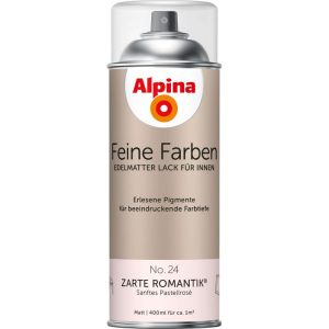 Alpina Buntlack Feine Farben Sprühlack No 24 Zarte Romantik edelmatt 400ml Alpina Buntlack Feine Farben Sprühlack No 24 Zarte Romantik edelmatt 400ml