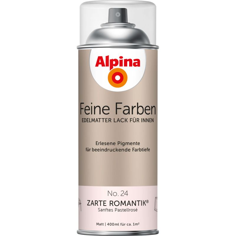Alpina Buntlack Feine Farben Sprühlack No 24 Zarte Romantik edelmatt 400ml