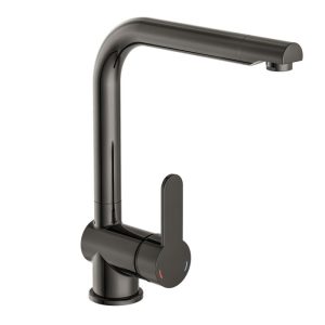 Schütte Schwenkbare Küchenarmatur Rio graphit glänzend Schütte Schwenkbare Küchenarmatur Rio graphit glänzend