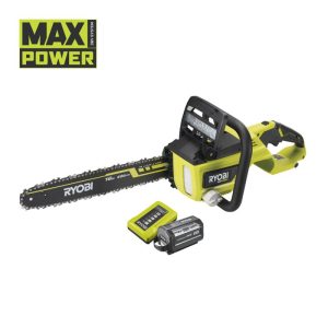 Ryobi Akku-Kettensäge RY36CX40B-160 40 cm inkl 6,0 Ah Akku u Ladegerät Ryobi Akku-Kettensäge RY36CX40B-160 40 cm inkl 6,0 Ah Akku u Ladegerät