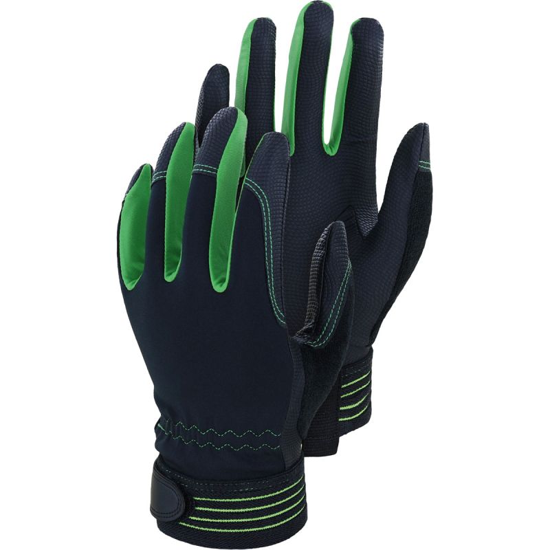 Triuso Handschuh Smaragd mit Synthetik-Leder Größe 11