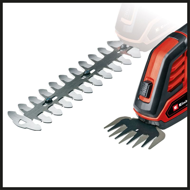Einhell Akku-Gras- und Strauchschere GE-CG 18/100 Li-Solo