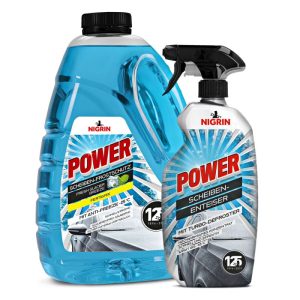 Nigrin Scheiben-Frostschutz und -Enteiser Set POWER 3 L und 0,5 L Nigrin Scheiben-Frostschutz und -Enteiser Set POWER 3 L und 0,5 L