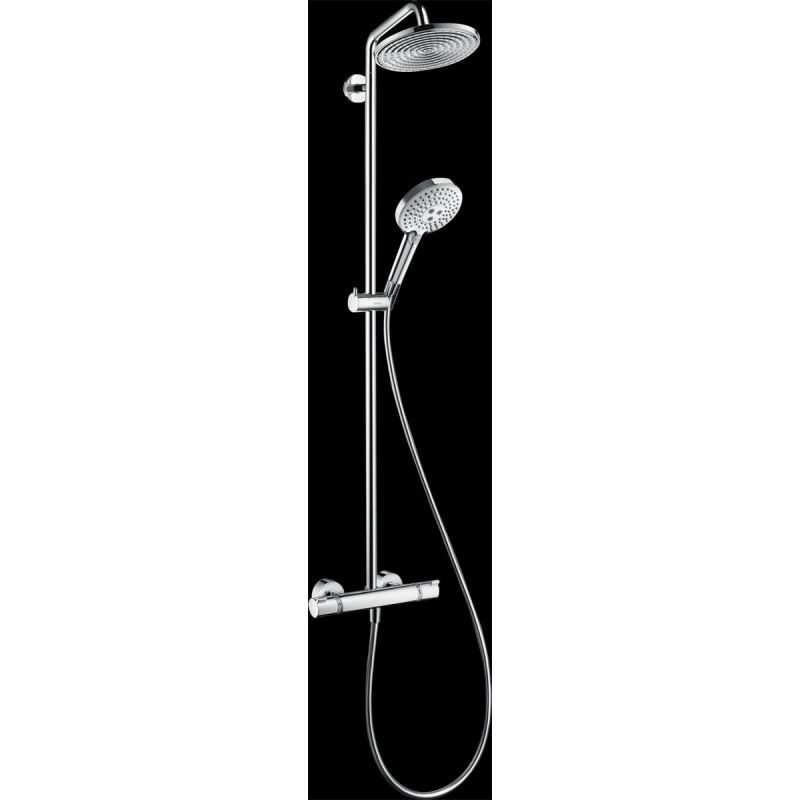 Hansgrohe Duschsystem 240 Raindance S 1 Strahlart mit Thermostat Chrom