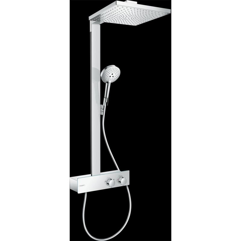 Hansgrohe Duschsystem 300 Raindance E 1 Strahlart mit ShowerTablet 350 Chrom