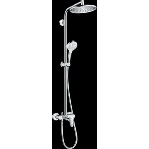 Hansgrohe Duschsystem 240 Crometta S 1 Strahlart mit Einhebelmischer Chrom Hansgrohe Duschsystem 240 Crometta S 1 Strahlart mit Einhebelmischer Chrom