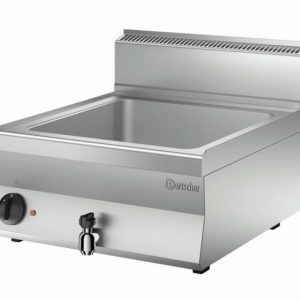 Bartscher Elektro Bain Marie 1/1 GN + 2 x 1/4 GN, 150 mm tief