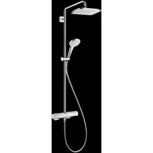 Hansgrohe Duschsystem 280 Croma E 1 Strahlart mit Thermostat Ecostat E Chrom Hansgrohe Duschsystem 280 Croma E 1 Strahlart mit Thermostat Ecostat E Chrom