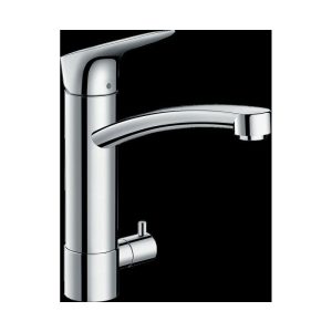 Hansgrohe Einhebel-Küchenmischer 220 Logis M31 Geräteabsperrventil 1 Strahlart Chrom Hansgrohe Einhebel-Küchenmischer 220 Logis M31 Geräteabsperrventil 1 Strahlart Chrom