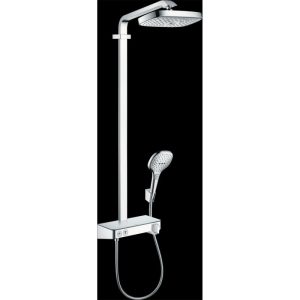 Hansgrohe Duschsystem 300 Raindance Select E 2 Strahlarten mit ShowerTablet Select 300 Chrom Hansgrohe Duschsystem 300 Raindance Select E 2 Strahlarten mit ShowerTablet Select 300 Chrom