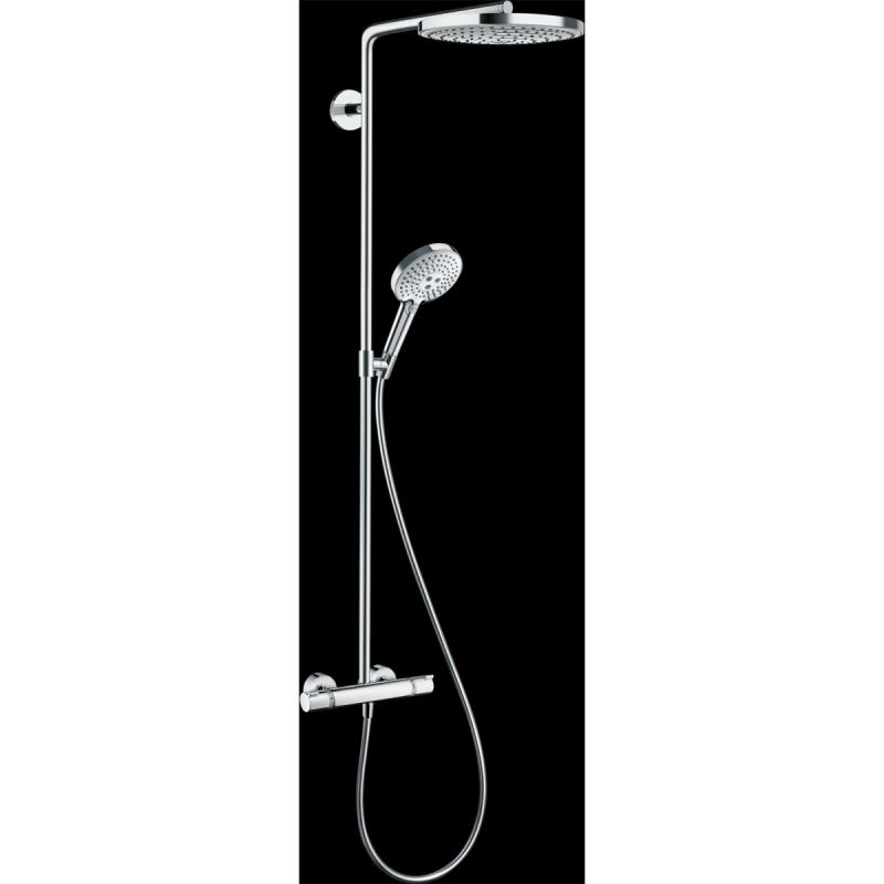 Hansgrohe Duschsystem 240 Raindance Select S 2 Strahlarten mit Thermostat Chrom