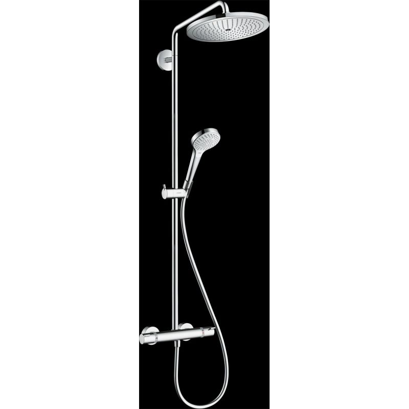 Hansgrohe Duschsystem 280 Croma Select S 1 Strahlart mit Thermostat Chrom