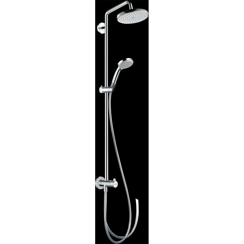 Hansgrohe Duschsystem 220 Croma 1 Strahlart Reno Chrom
