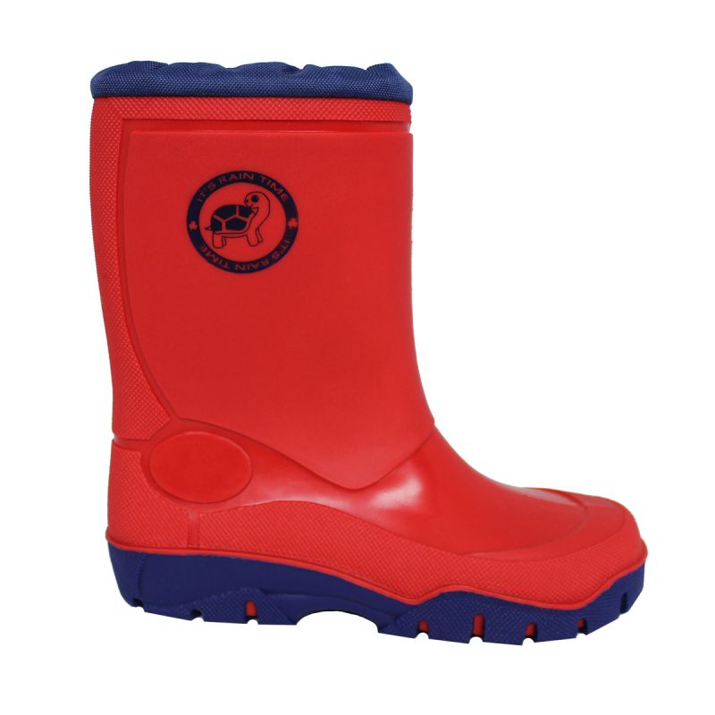 Scheibler Kinder-Winterstiefel rot/blau Größe 26/27