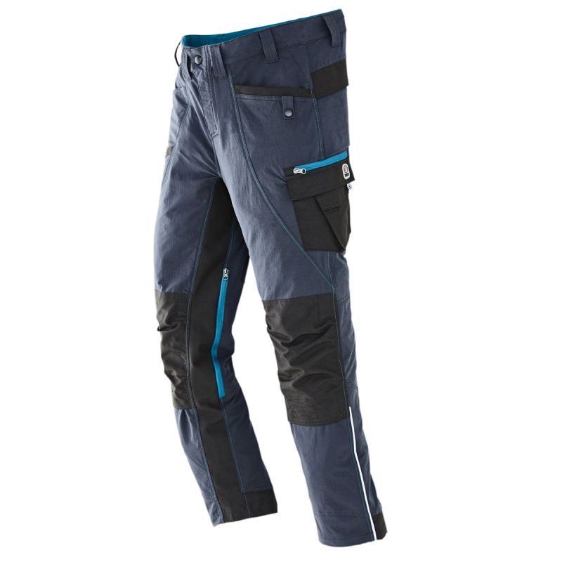 Terrax Workwear Arbeitshose anthrazit/ petrol Größe 52