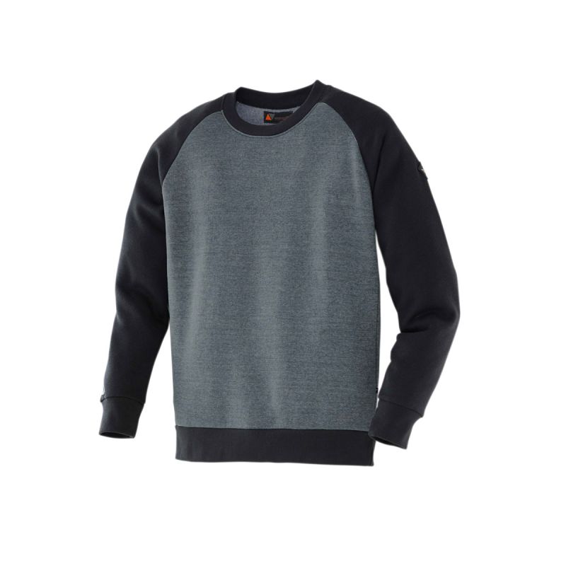 Terratrend Sweatshirt dunkelgrau-schwarz Größe M