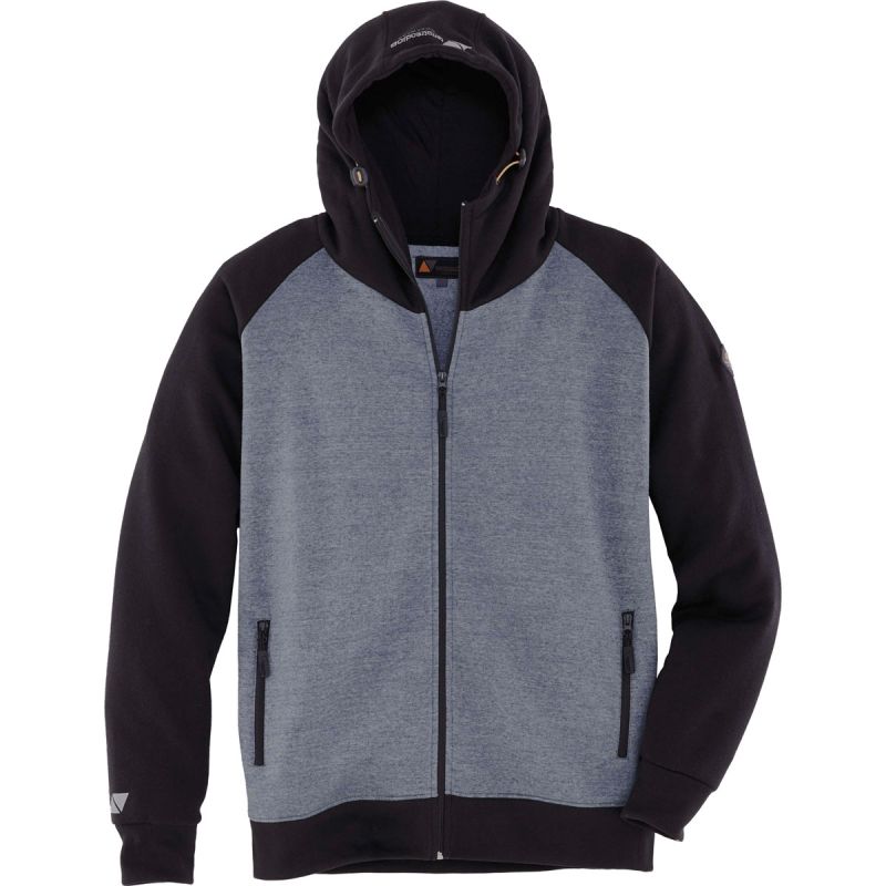 Terratrend Sweatjacke dunkelgrau-schwarz Größe L