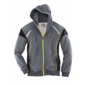 Terrax Workwear Sweatjacke schwarz-limette Größe XL Terrax Workwear Sweatjacke schwarz-limette Größe XL