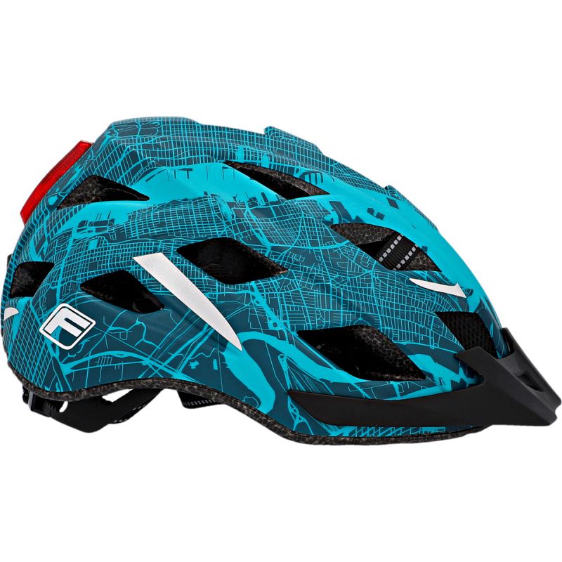 Fischer Bikes Fahrradhelm Urban Plus NY S/M blau