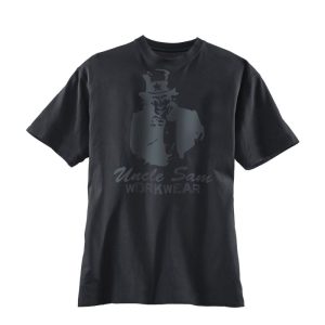 Uncle Sam T-Shirt anthrazit/ schwarz Größe XXL Uncle Sam T-Shirt anthrazit/ schwarz Größe XXL