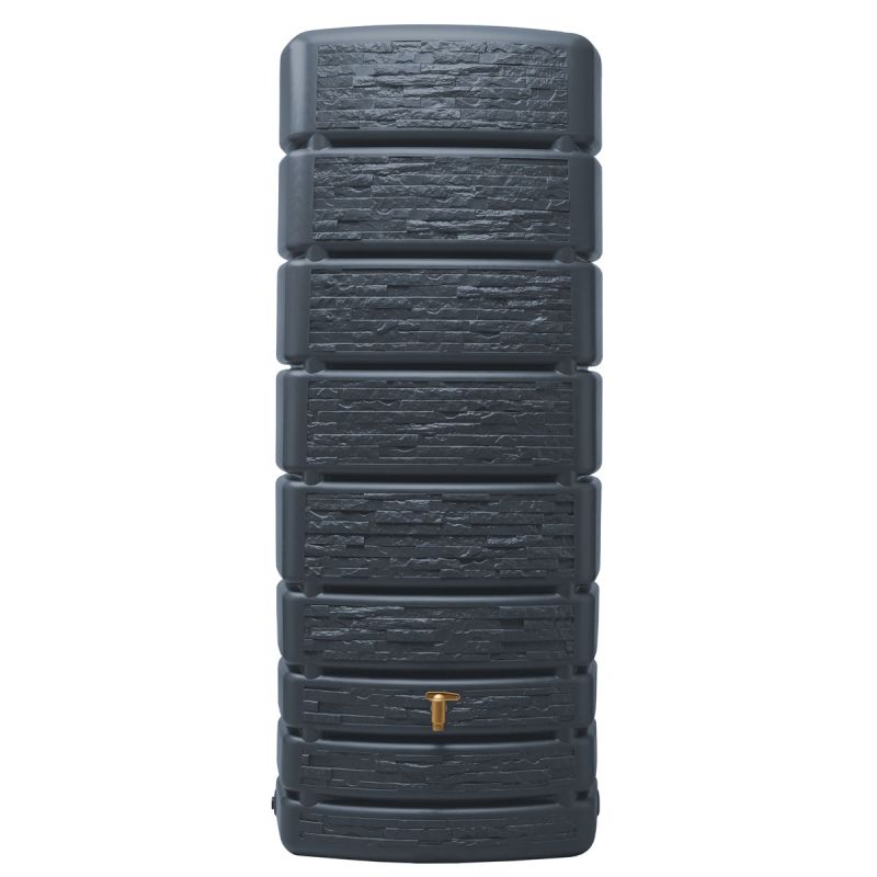 Wandtank SLIM STONE DECOR 500 L graphite grey