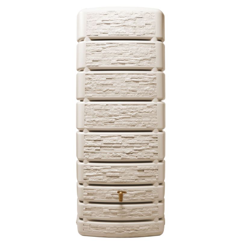 Wandtank SLIM STONE DECOR 500 L sandbeige