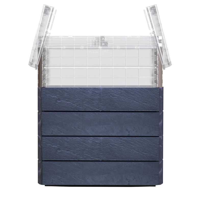 Garantia Hochbeet ERGO QUADRO TurboPlus M 85 Stone inkl FLORA