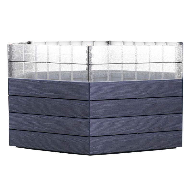 Garantia Hochbeet ERGO Turbo XL 75 Wood inkl FLORA